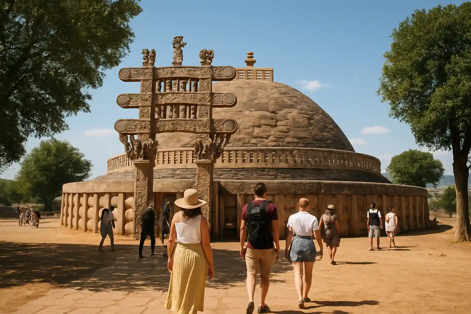 Sanchi in Summer - YahTrip Travel Guide