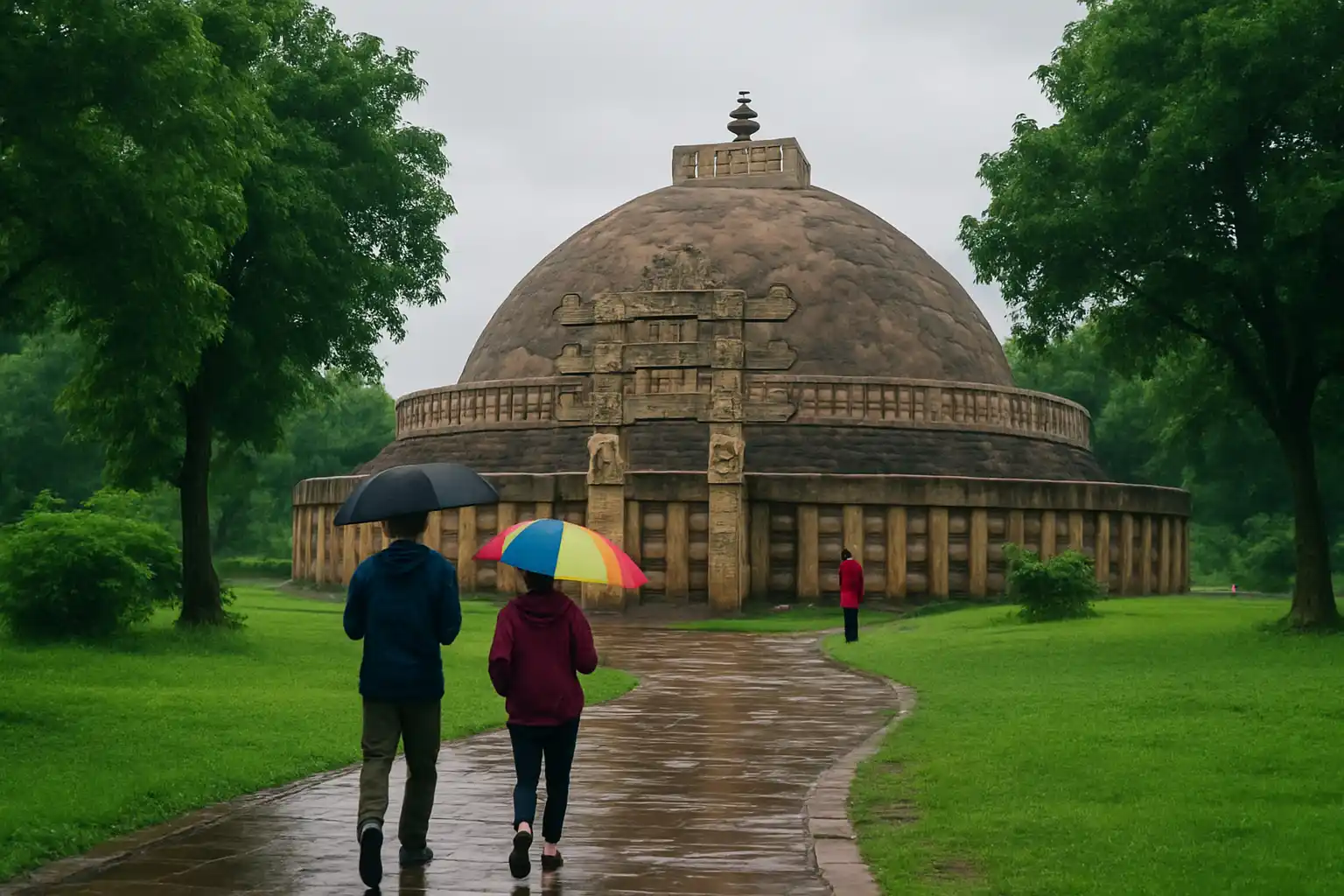 Sanchi in Monsoon - YahTrip Travel Guide