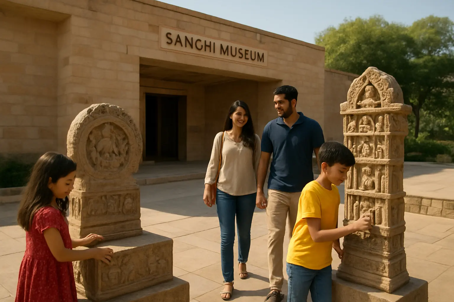 1. Exploring the Sanchi Museum - YahTrip Travel Guide