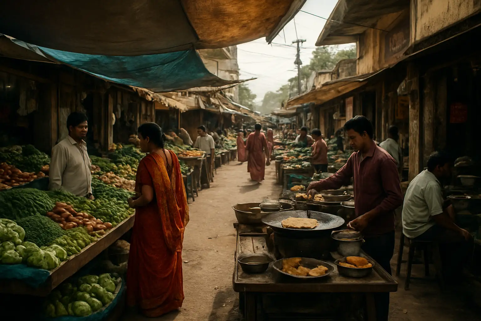 1. Local Market Area - YahTrip Travel Guide