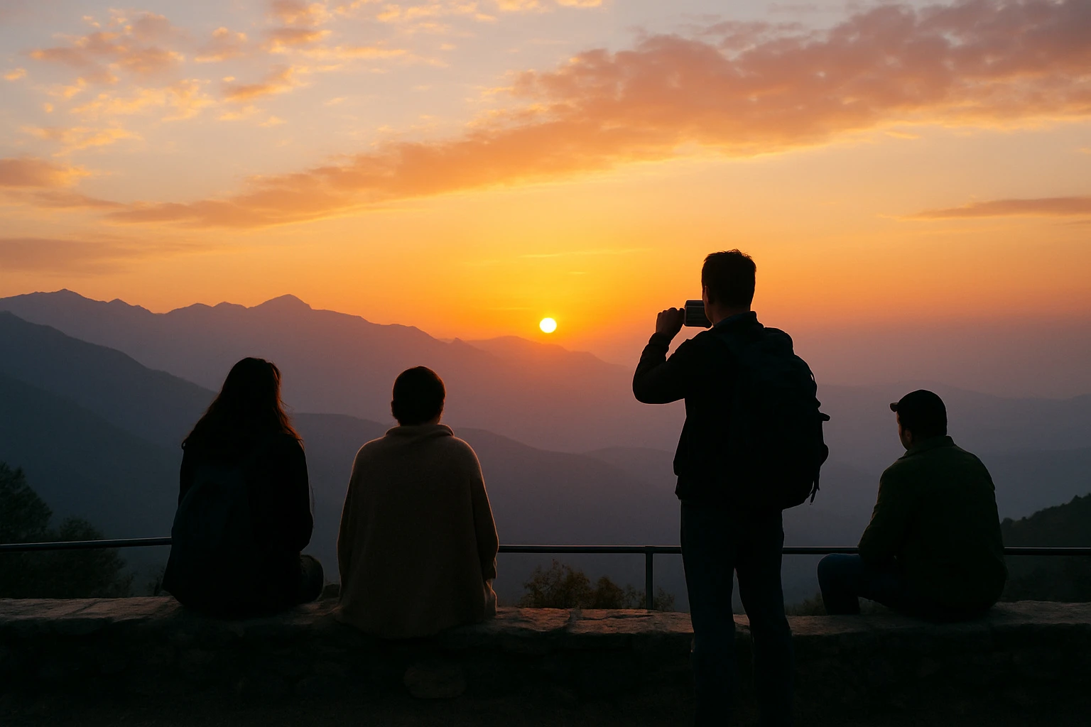 8. Enjoy Sunset at Sunset Point - YahTrip Travel Guide