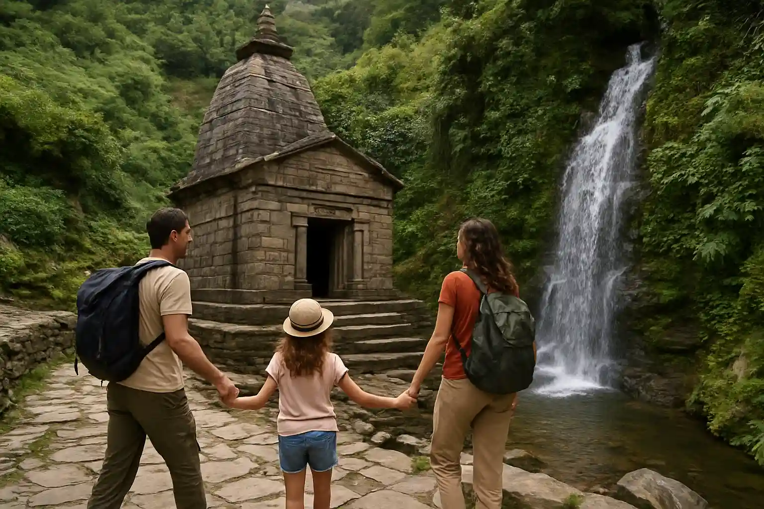 2. Bhagsu Nag Temple and Waterfall - YahTrip Travel Guide