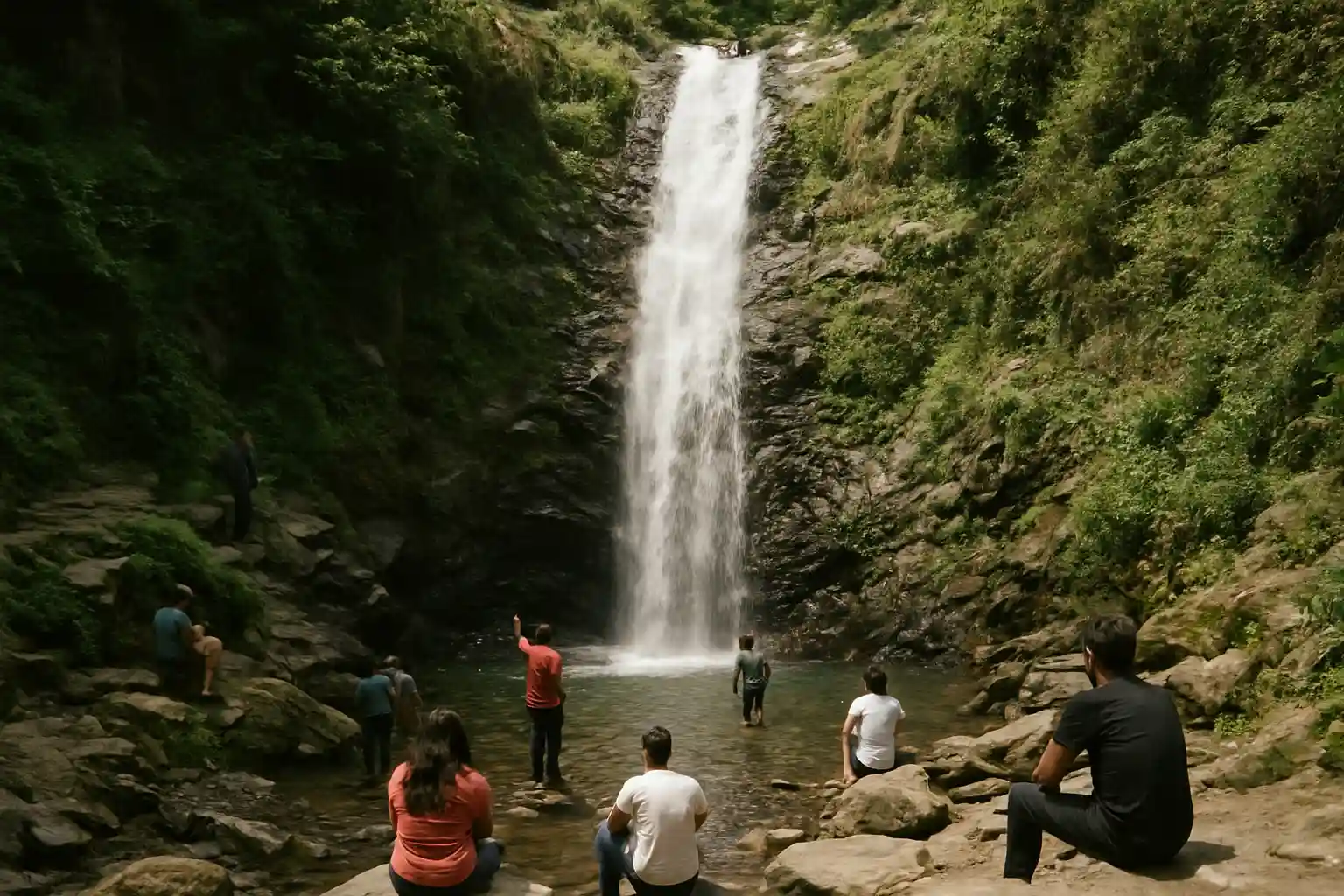 2. Explore Bhagsu Waterfall - YahTrip Travel Guide
