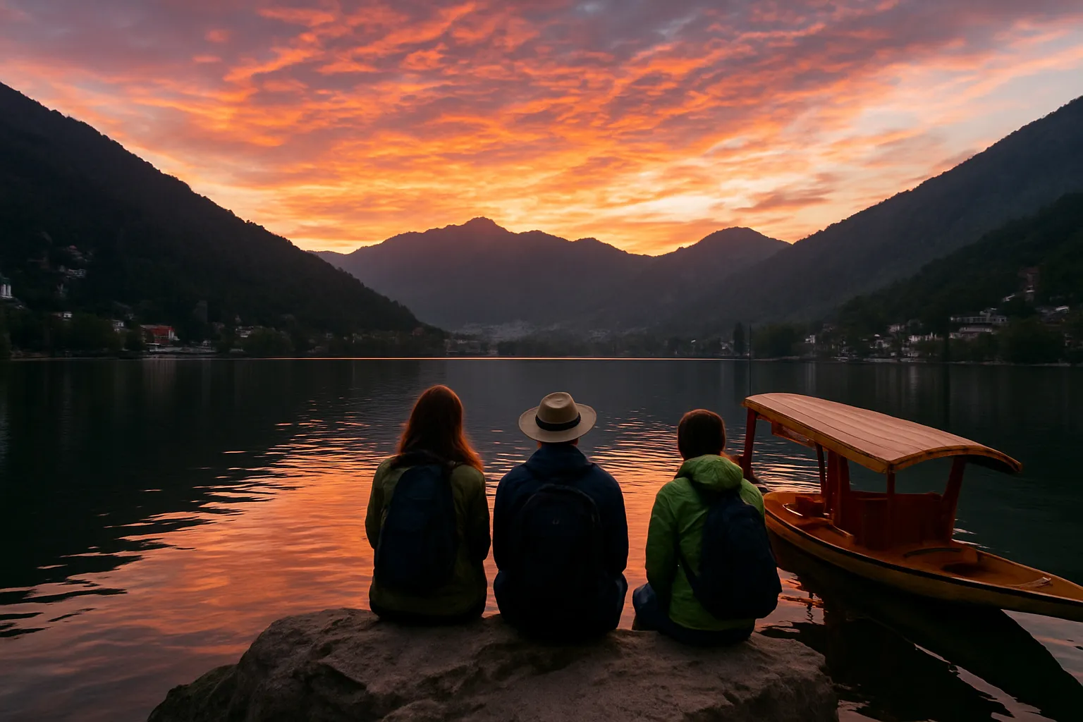 8. Watch the Sunset at Dal Lake - YahTrip Travel Guide