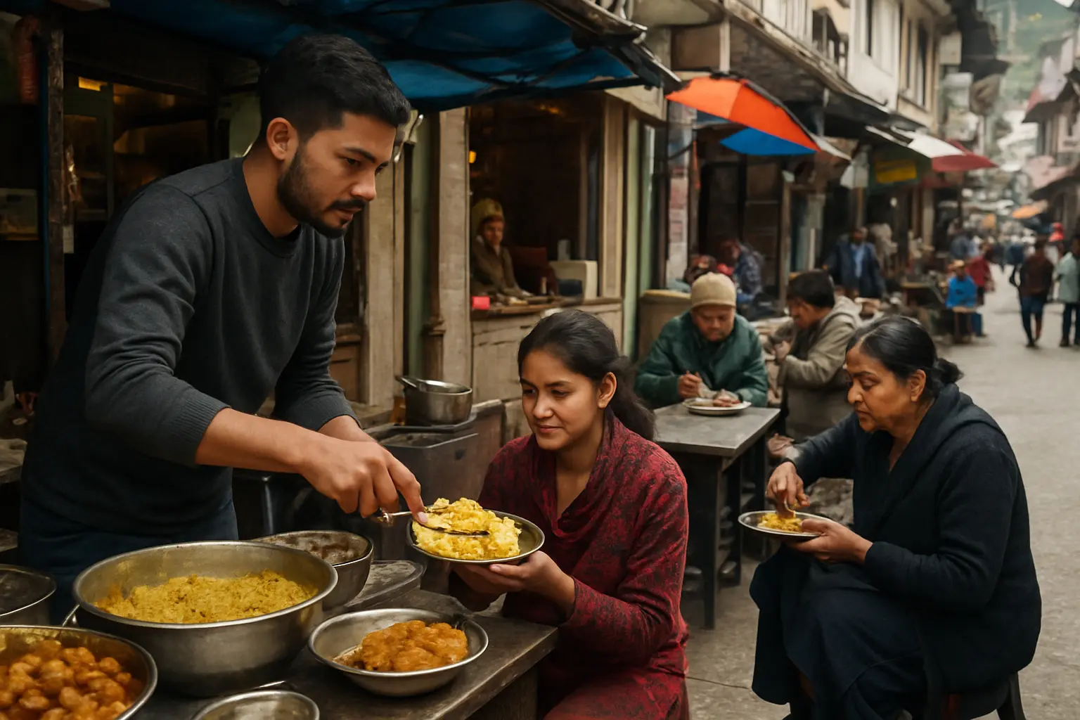 Street Food in Mcleod Ganj - YahTrip Travel Guide