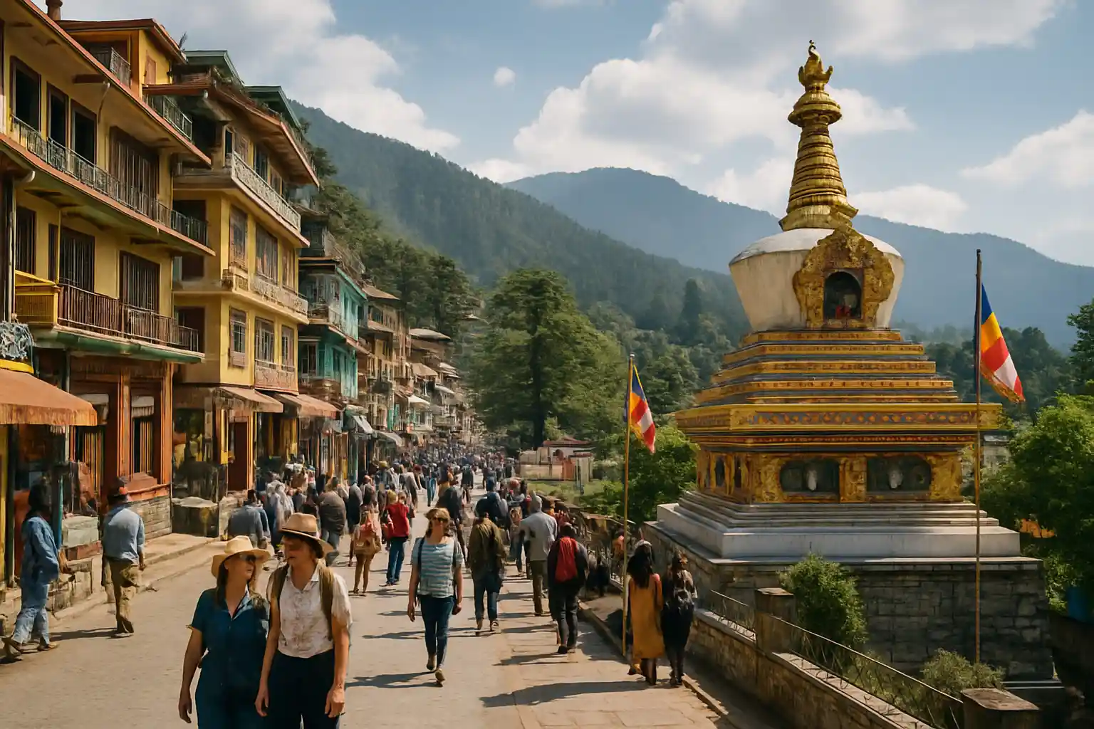 Peak Tourist Season in Mcleod Ganj - YahTrip Travel Guide