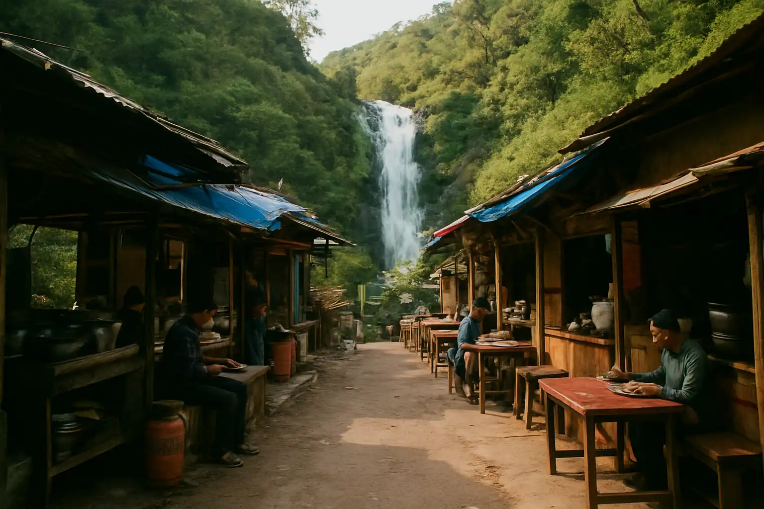 4. Bhagsunag Waterfall Area - YahTrip Travel Guide