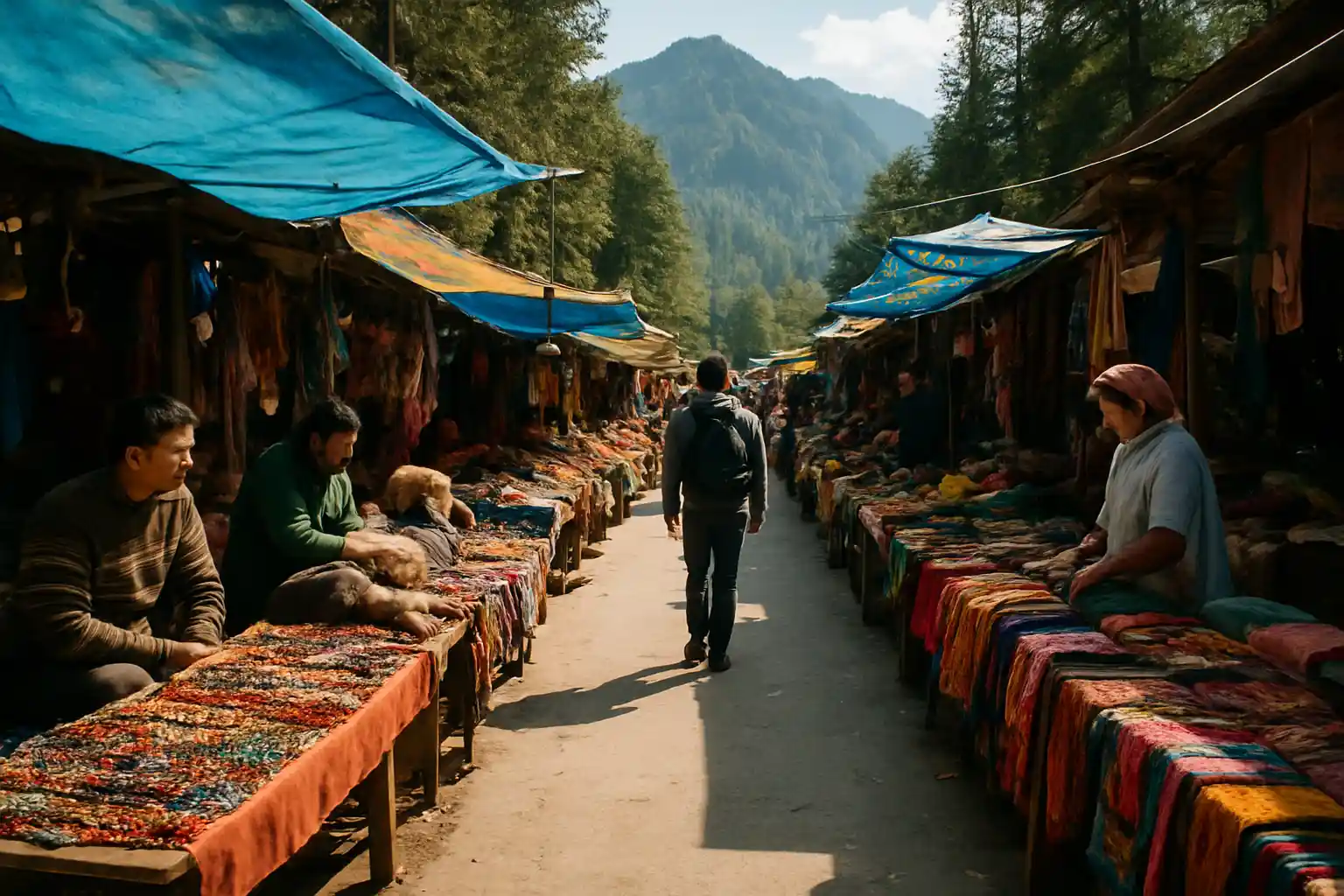 12. Kasol Market - YahTrip Travel Guide