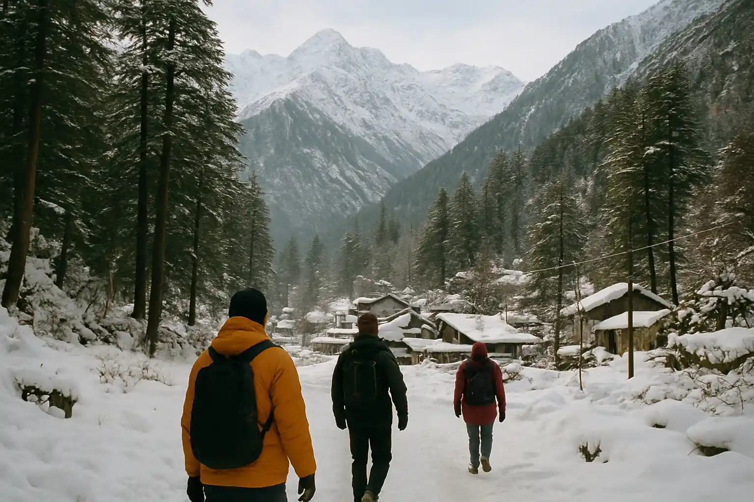 Kasol in Winter - YahTrip Travel Guide
