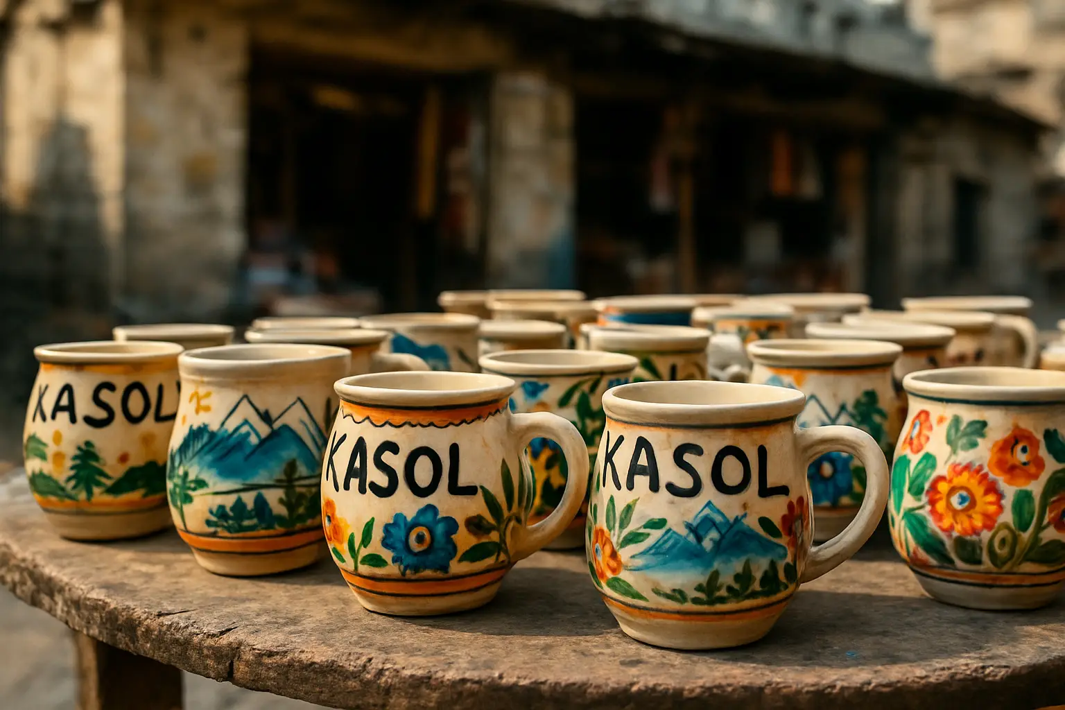 3. Hand-painted Mugs - YahTrip Travel Guide