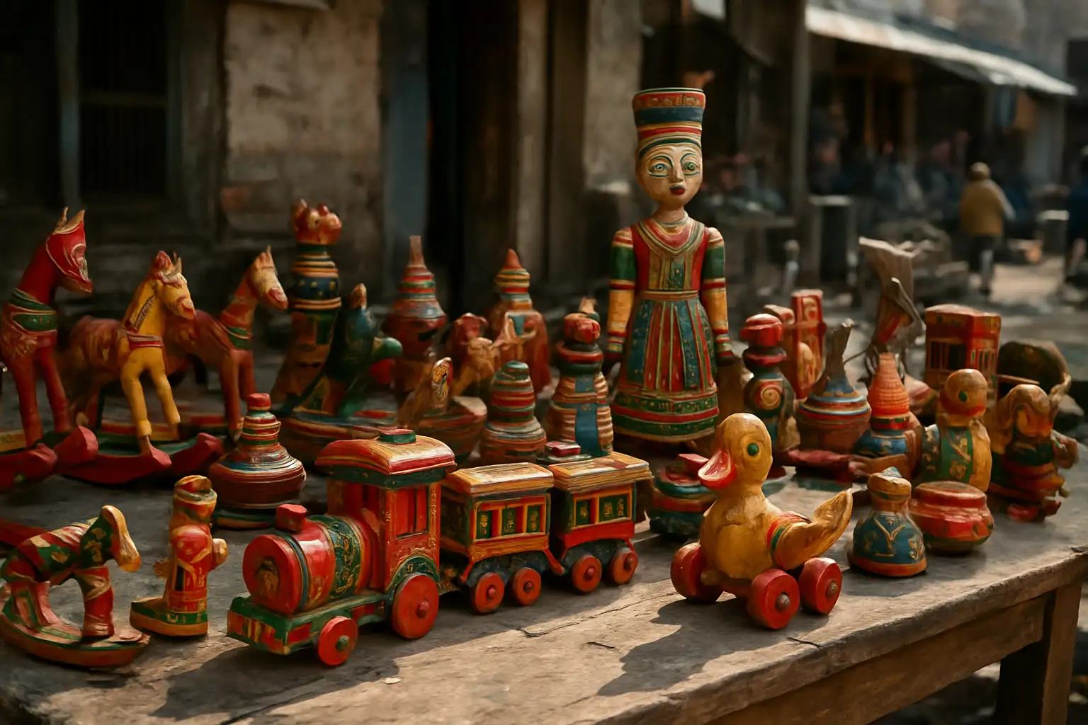 4. Kullu Wooden Toys - YahTrip Travel Guide