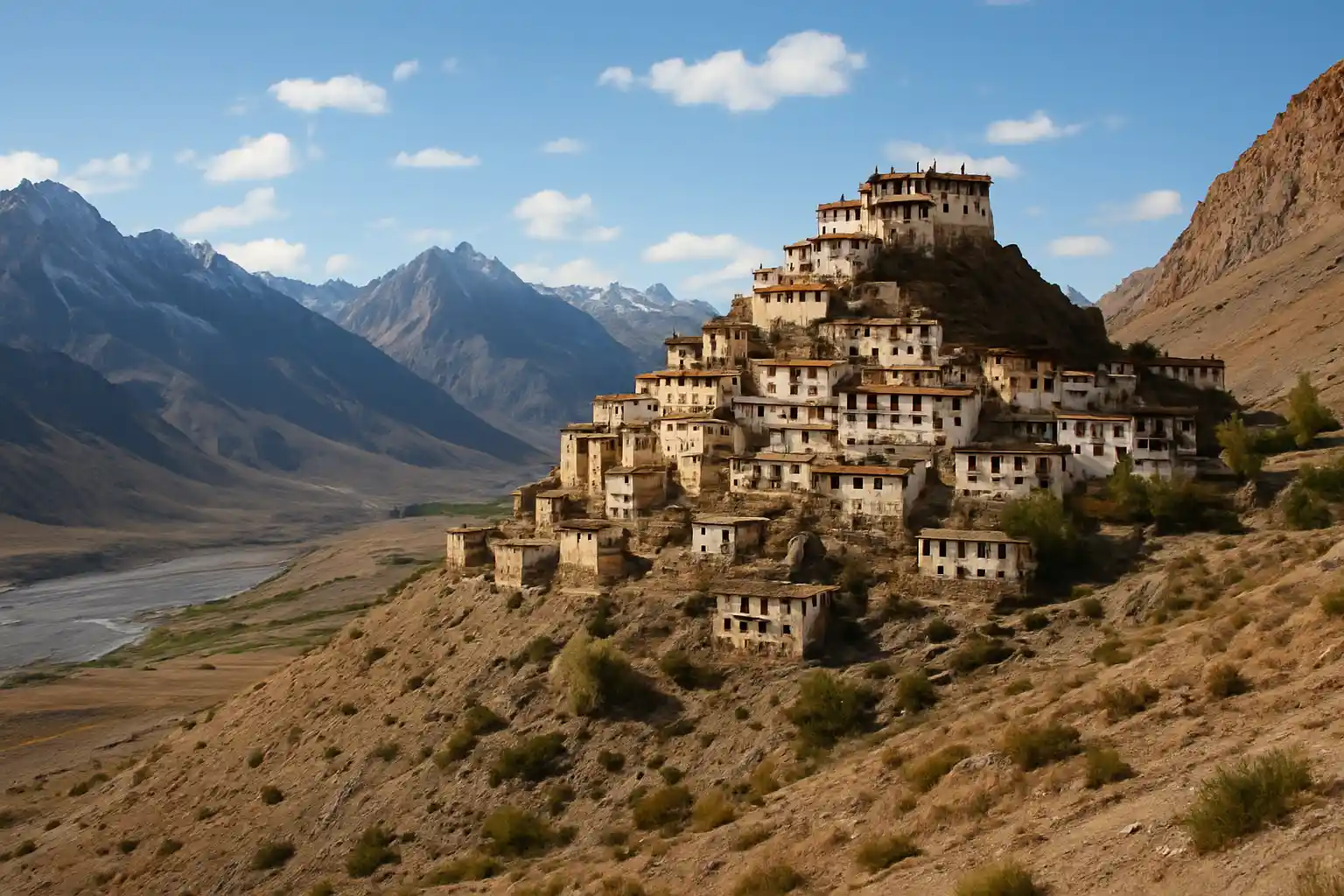 1. Visit Key Monastery - YahTrip Travel Guide
