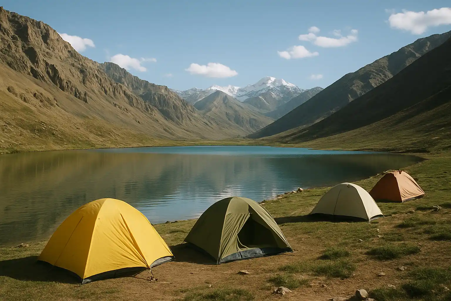 9. Camping at Dhankar Lake - YahTrip Travel Guide