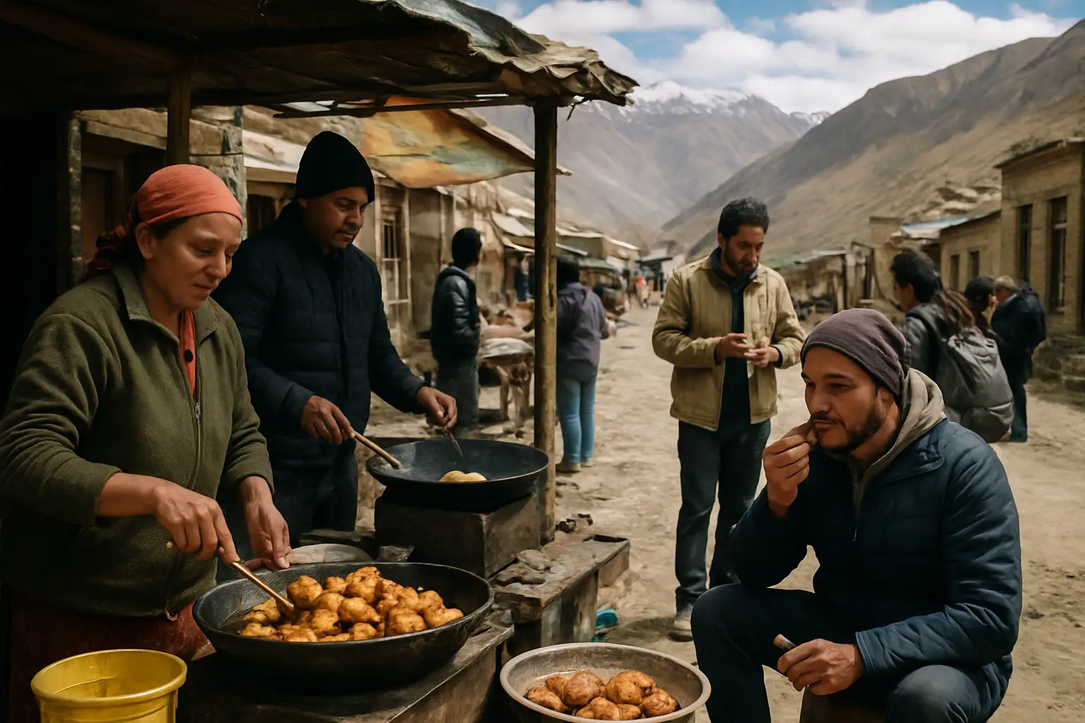 Street Food in Spiti Valley - YahTrip Travel Guide