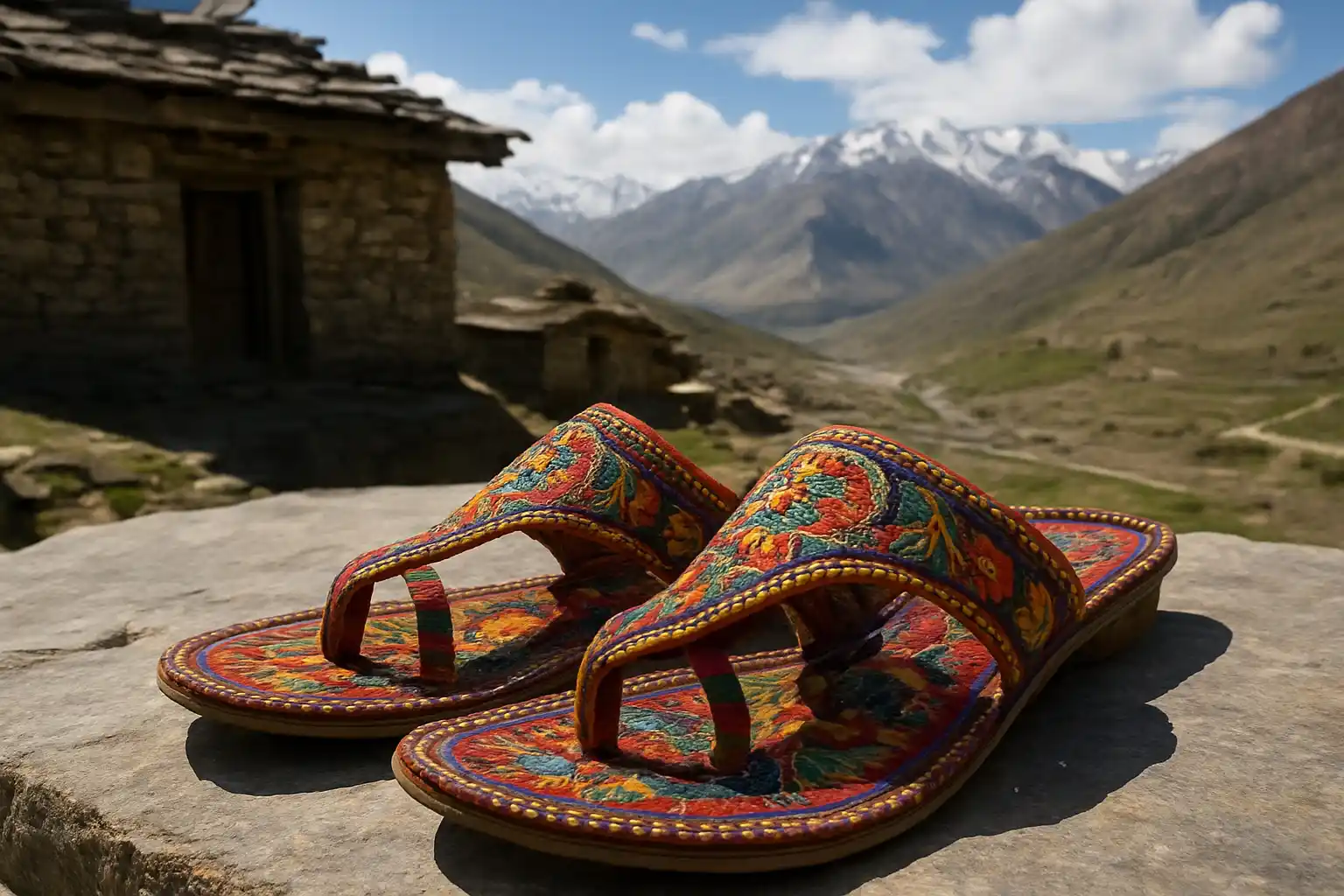 5. Traditional Boots (Kullu Chappals) - YahTrip Travel Guide