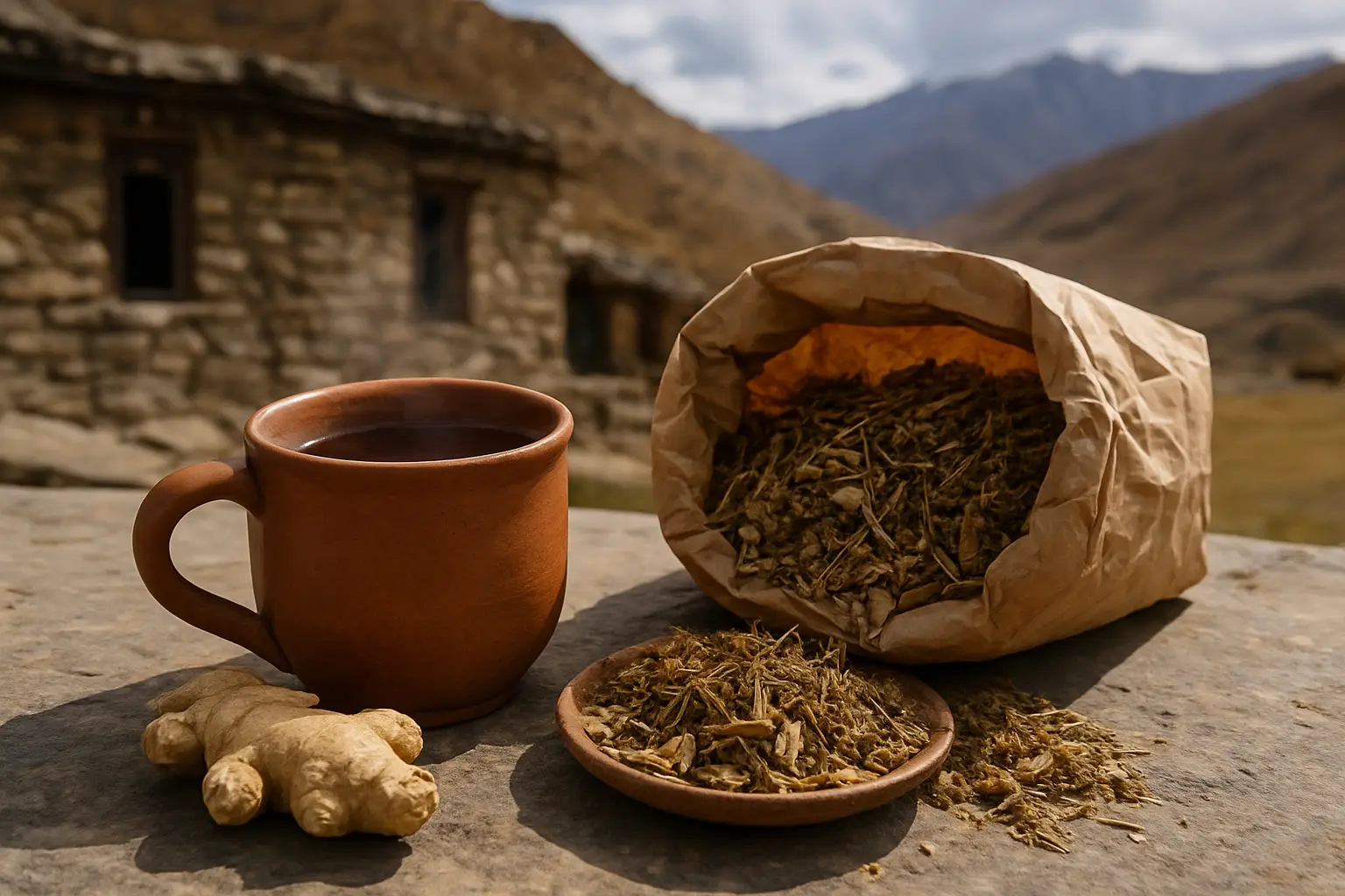 7. Tibetan Herbal Tea - YahTrip Travel Guide