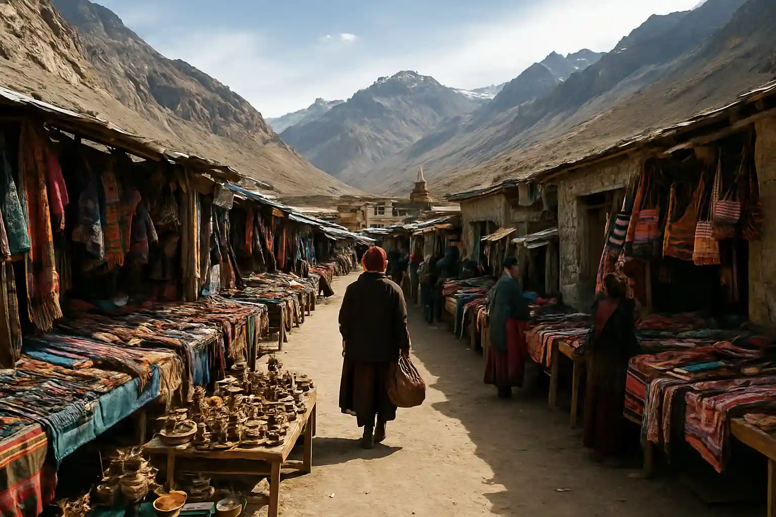 3. Losar Market - YahTrip Travel Guide