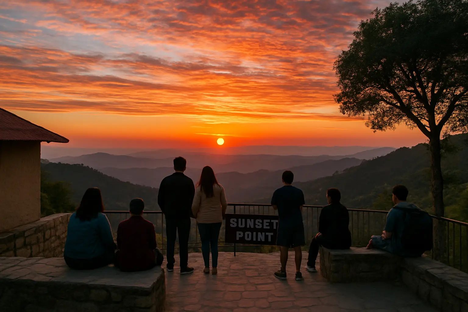 4. Enjoy Sunset at Sunset Point - YahTrip Travel Guide