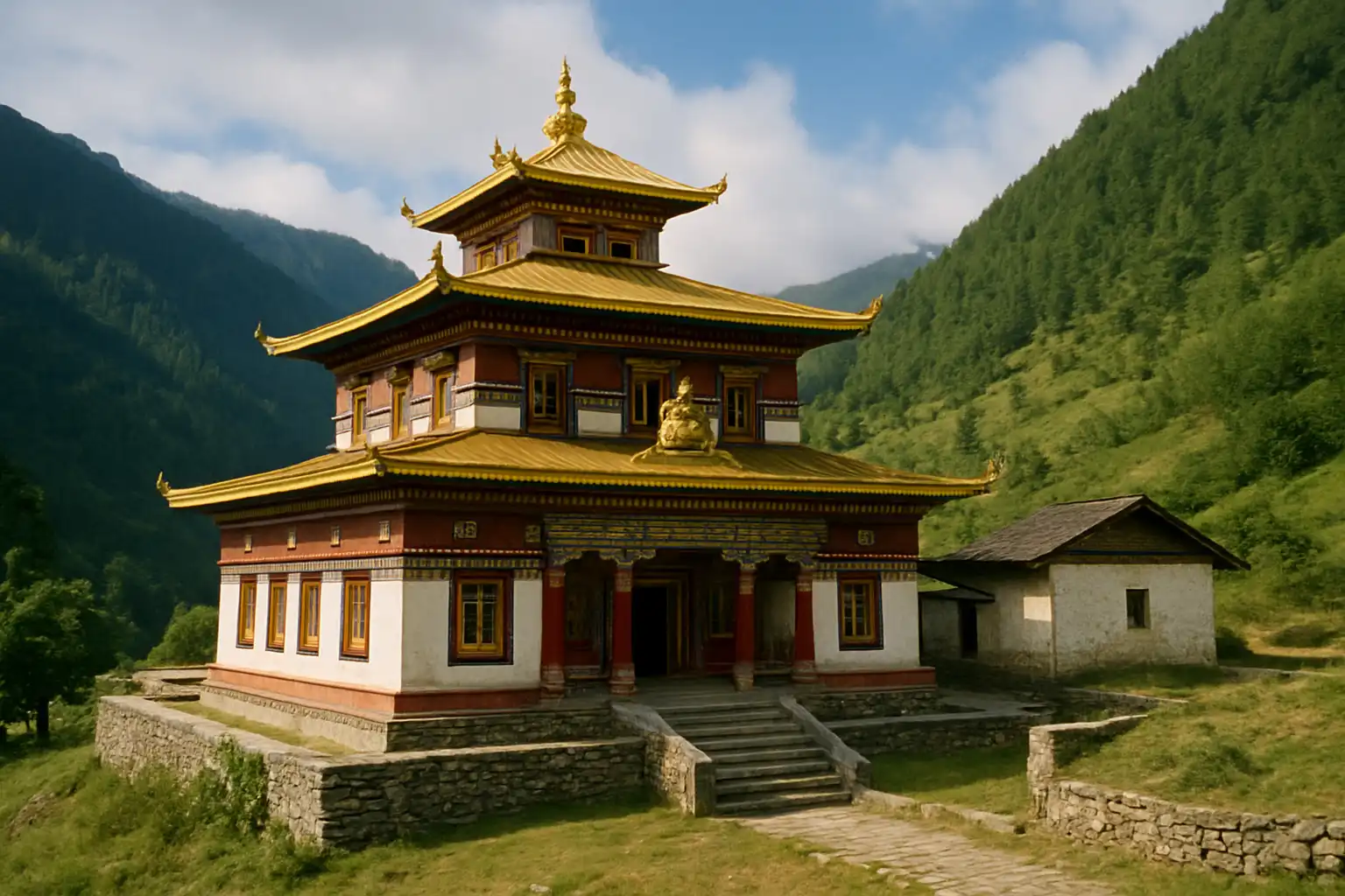4. Visit the Buddhist Monastery in Kamru - YahTrip Travel Guide