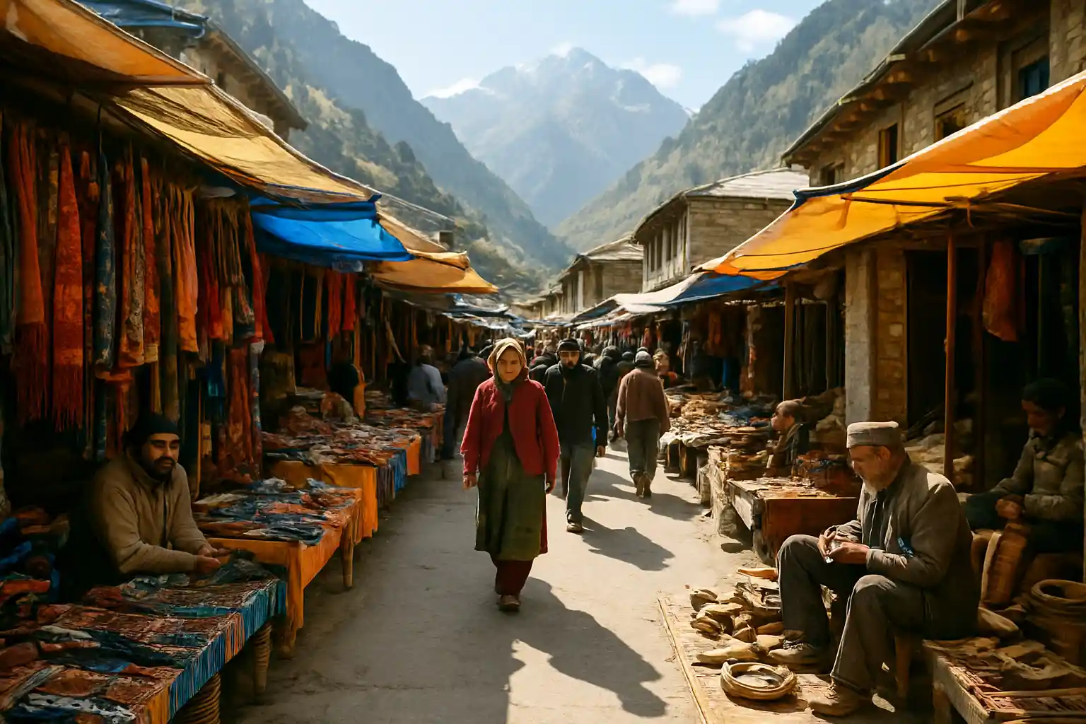 9. Visit the Reckong Peo Market - YahTrip Travel Guide
