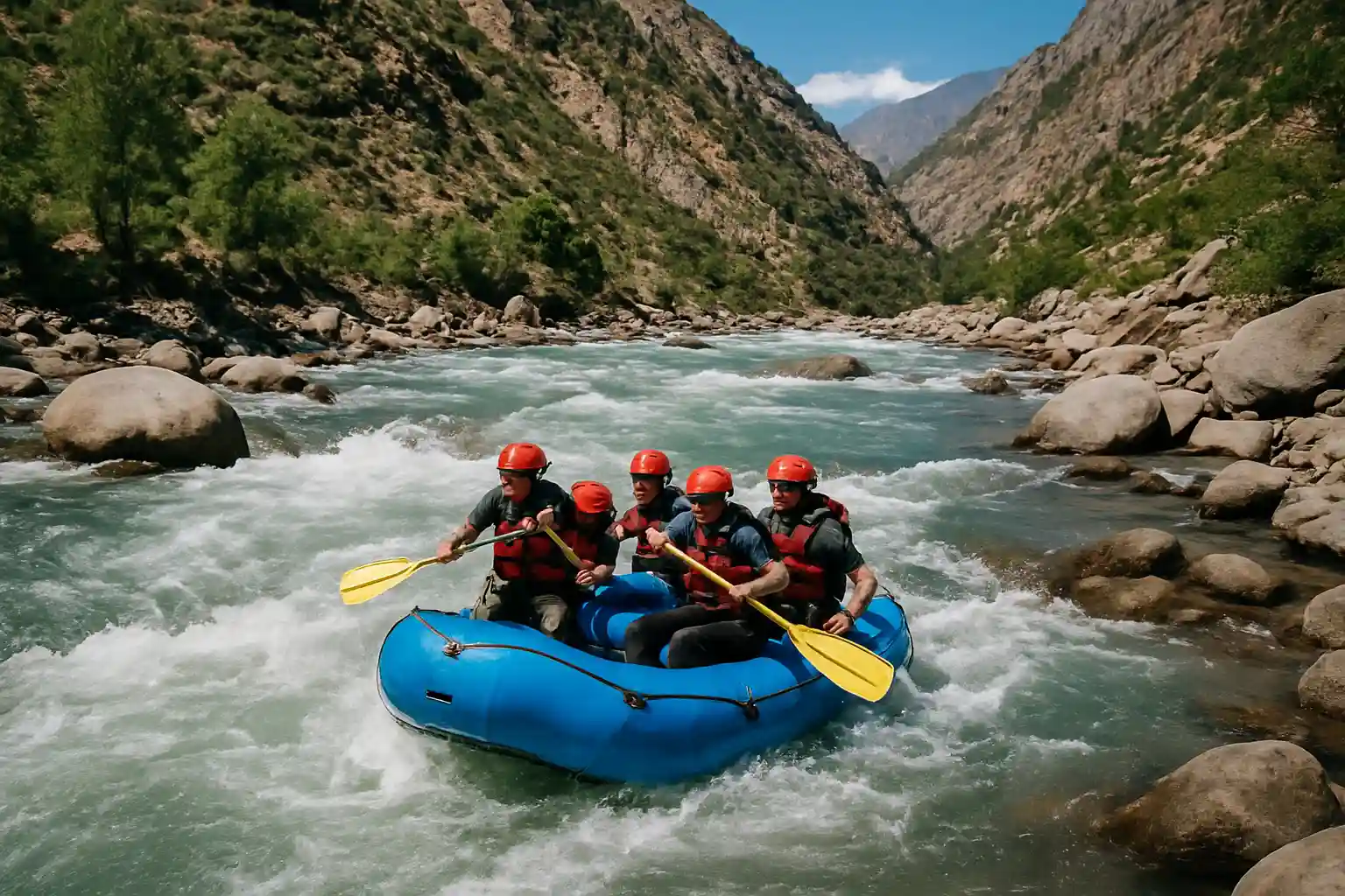 2. River Rafting in the Sutlej River - YahTrip Travel Guide