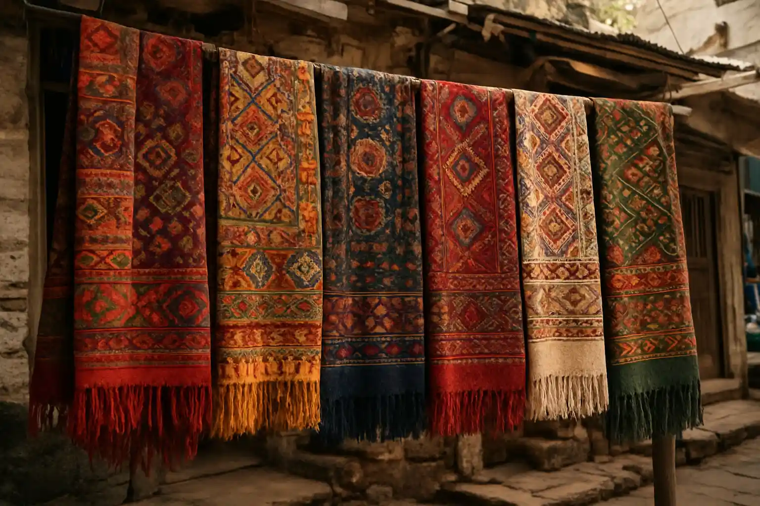 1. Kinnauri Shawls - YahTrip Travel Guide