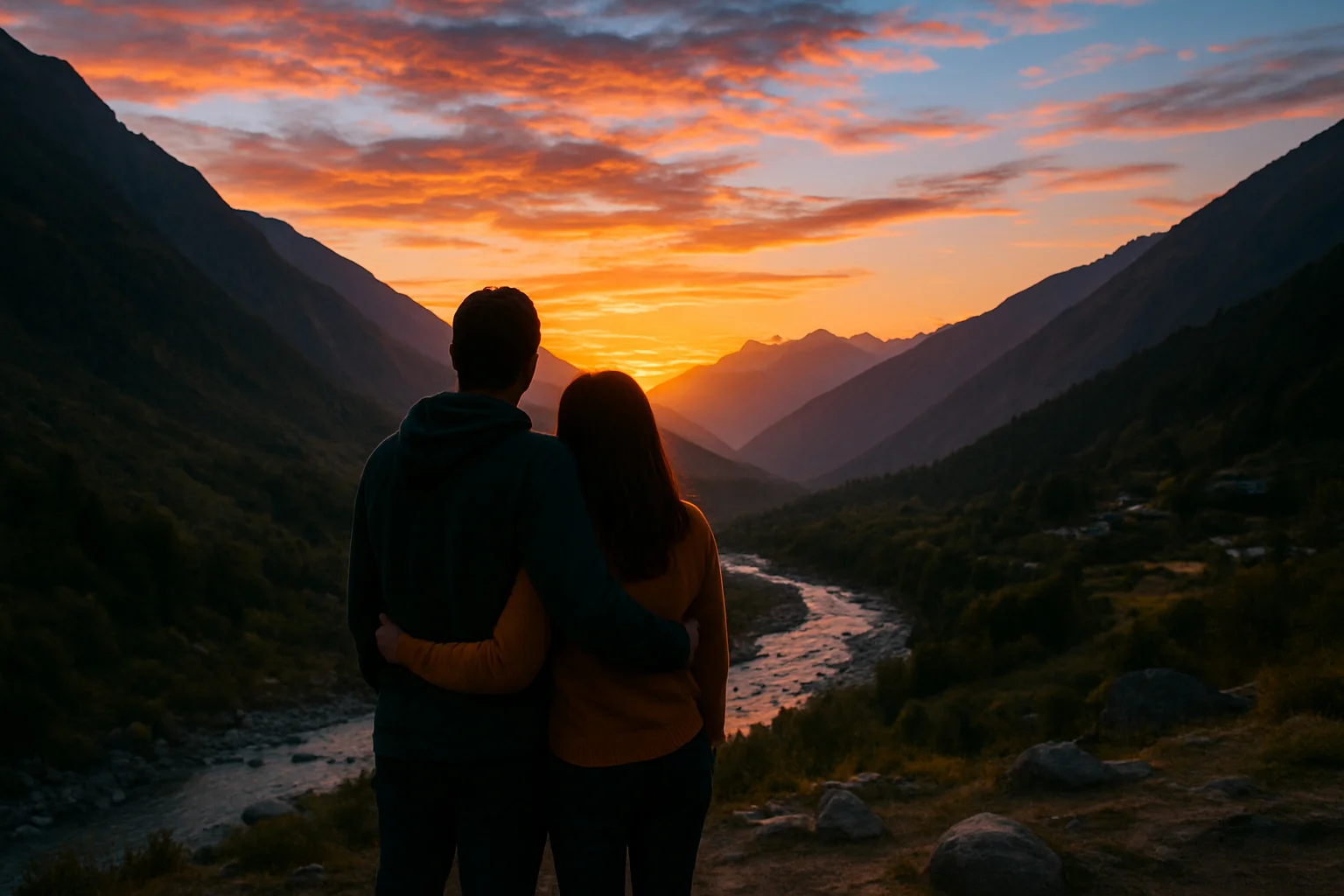 2. Watch the Sunset at Chitkul - YahTrip Travel Guide