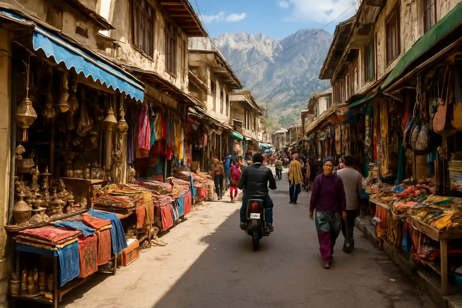 1. Reckong Peo Market - YahTrip Travel Guide