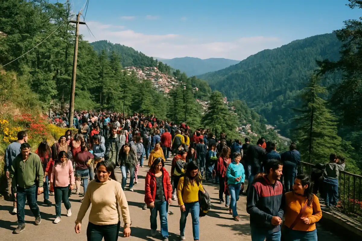 Peak Tourist Season in Kufri - YahTrip Travel Guide