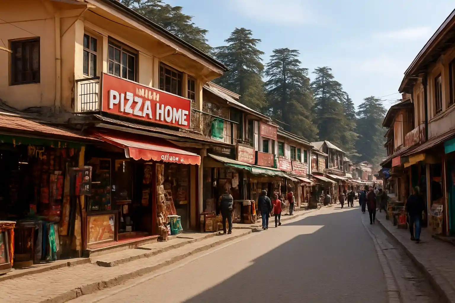 2. Mall Road, Kufri - YahTrip Travel Guide