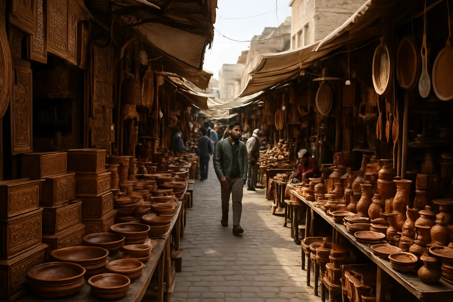 3. Lakkar Bazaar - YahTrip Travel Guide