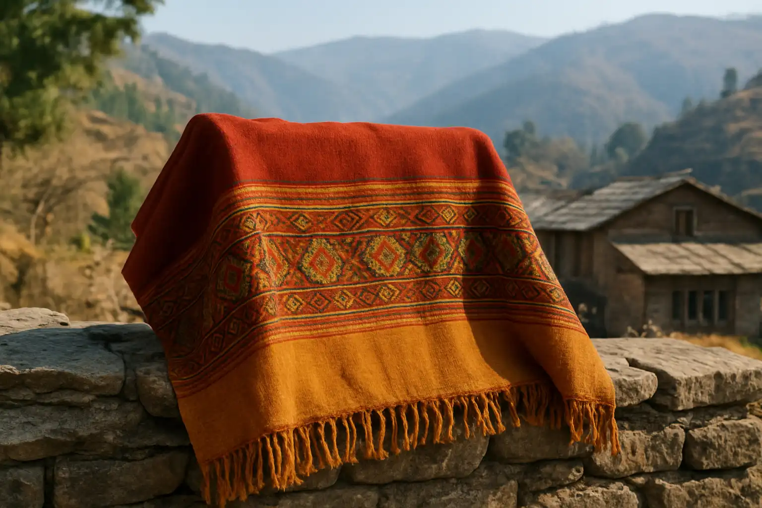 1. Woollen Shawls - YahTrip Travel Guide