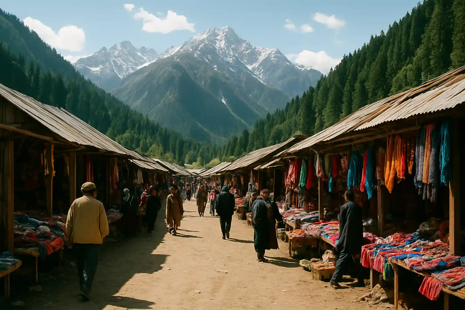 2. Aru Valley Market - YahTrip Travel Guide