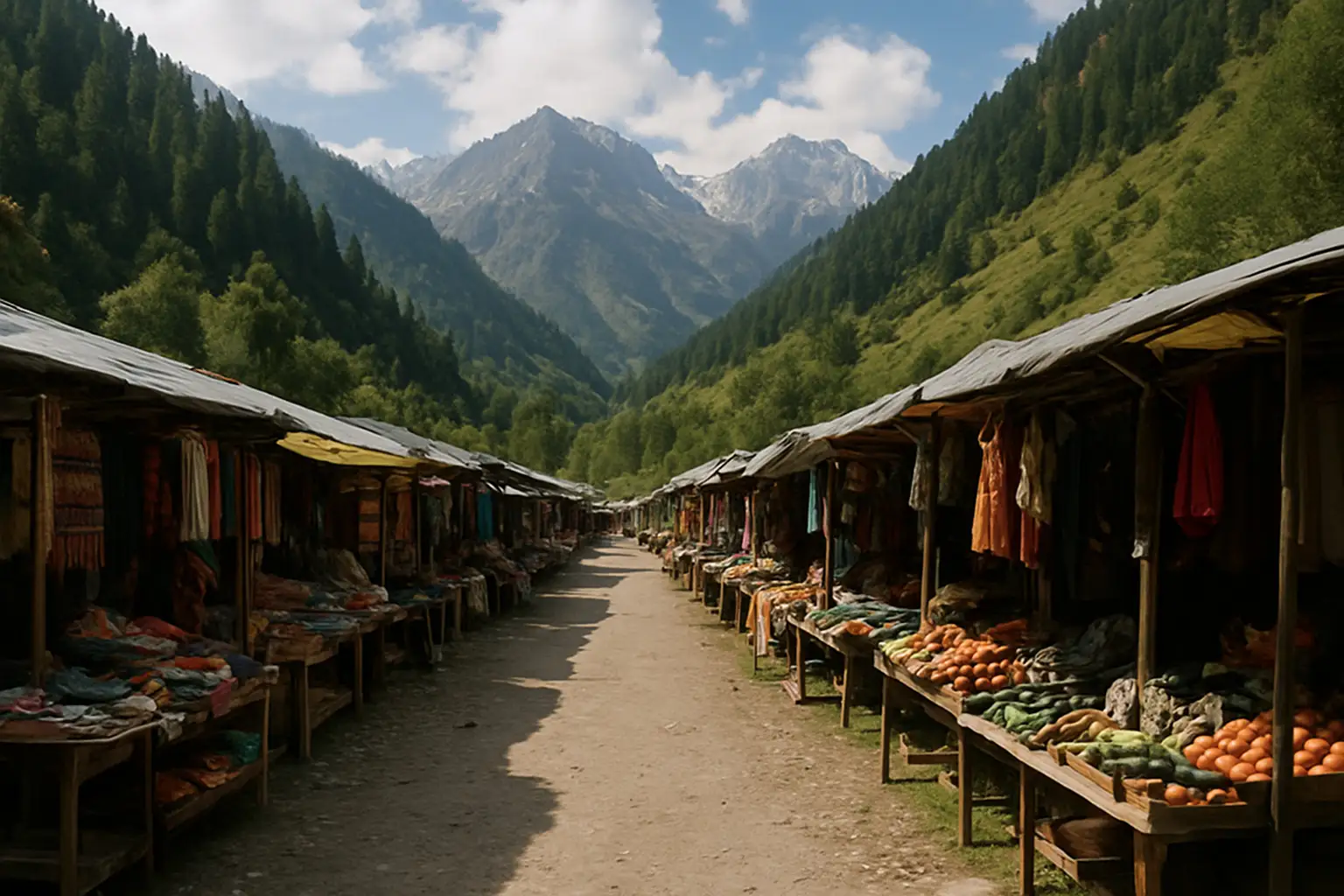 3. Betaab Valley Market - YahTrip Travel Guide