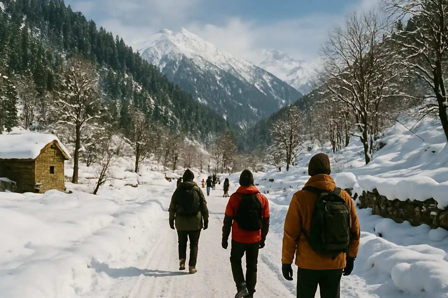 Pahalgam in Winter - YahTrip Travel Guide