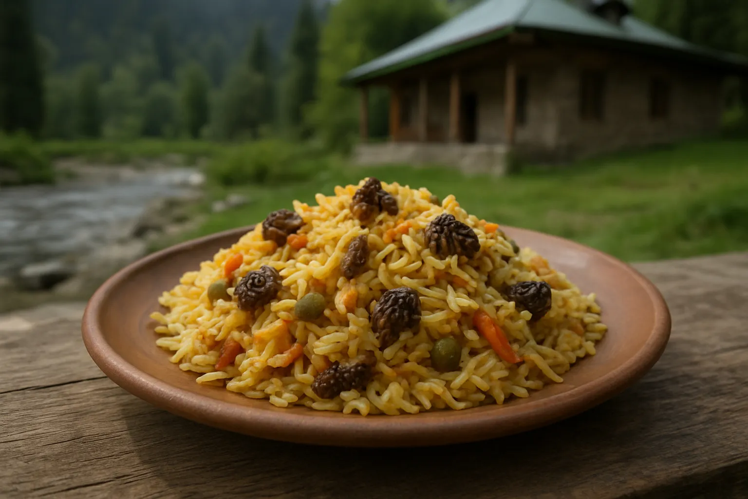 4. Guchhi Pulao - YahTrip Travel Guide