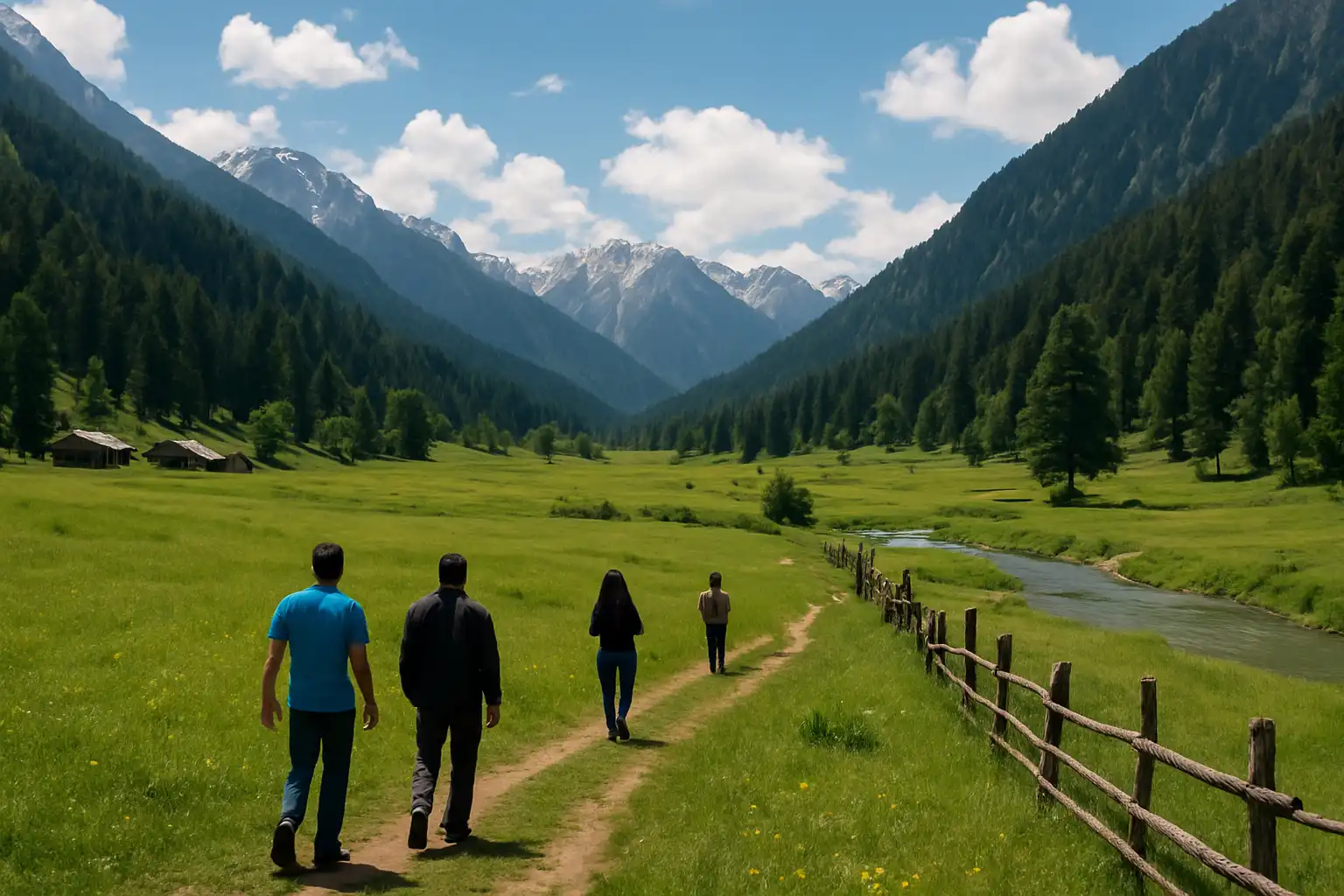 3. Visit Aru Valley - YahTrip Travel Guide