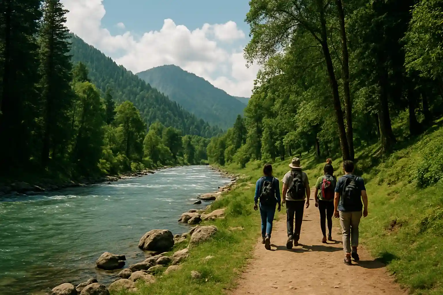 5. Nature Walks Along Lidder River - YahTrip Travel Guide