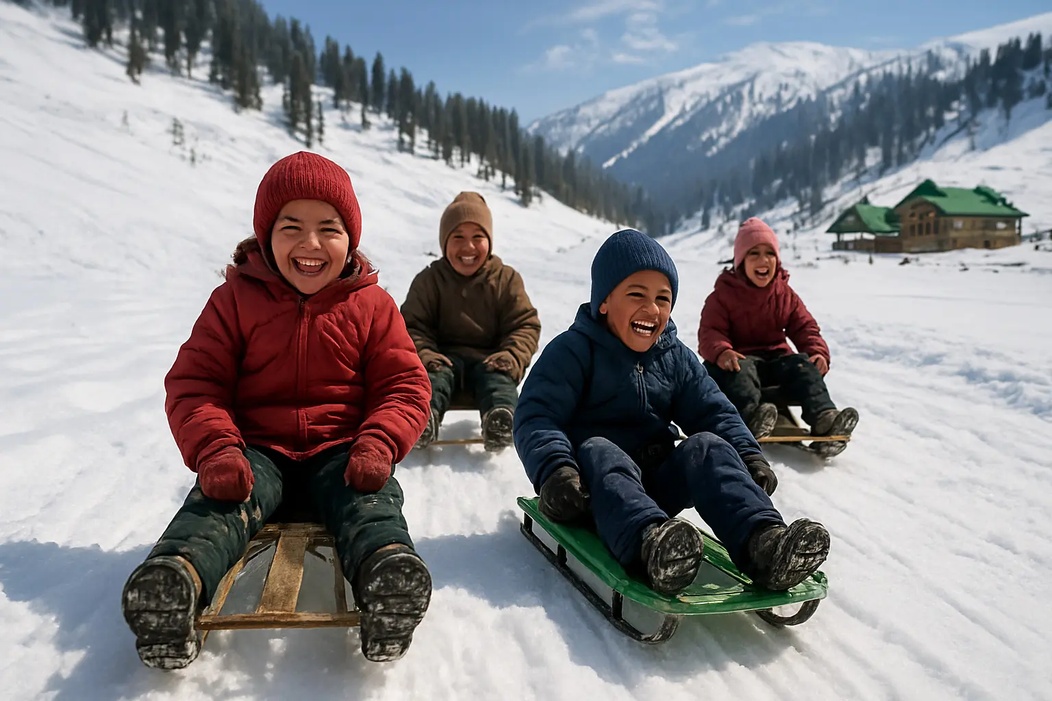 1. Sledding Fun - YahTrip Travel Guide