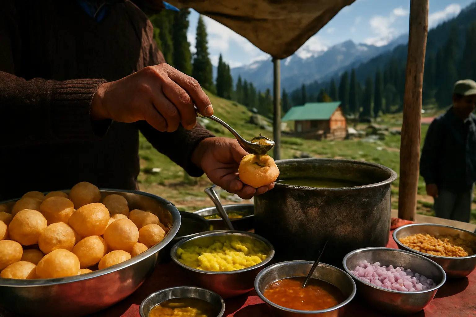 3. Pani Puri - YahTrip Travel Guide