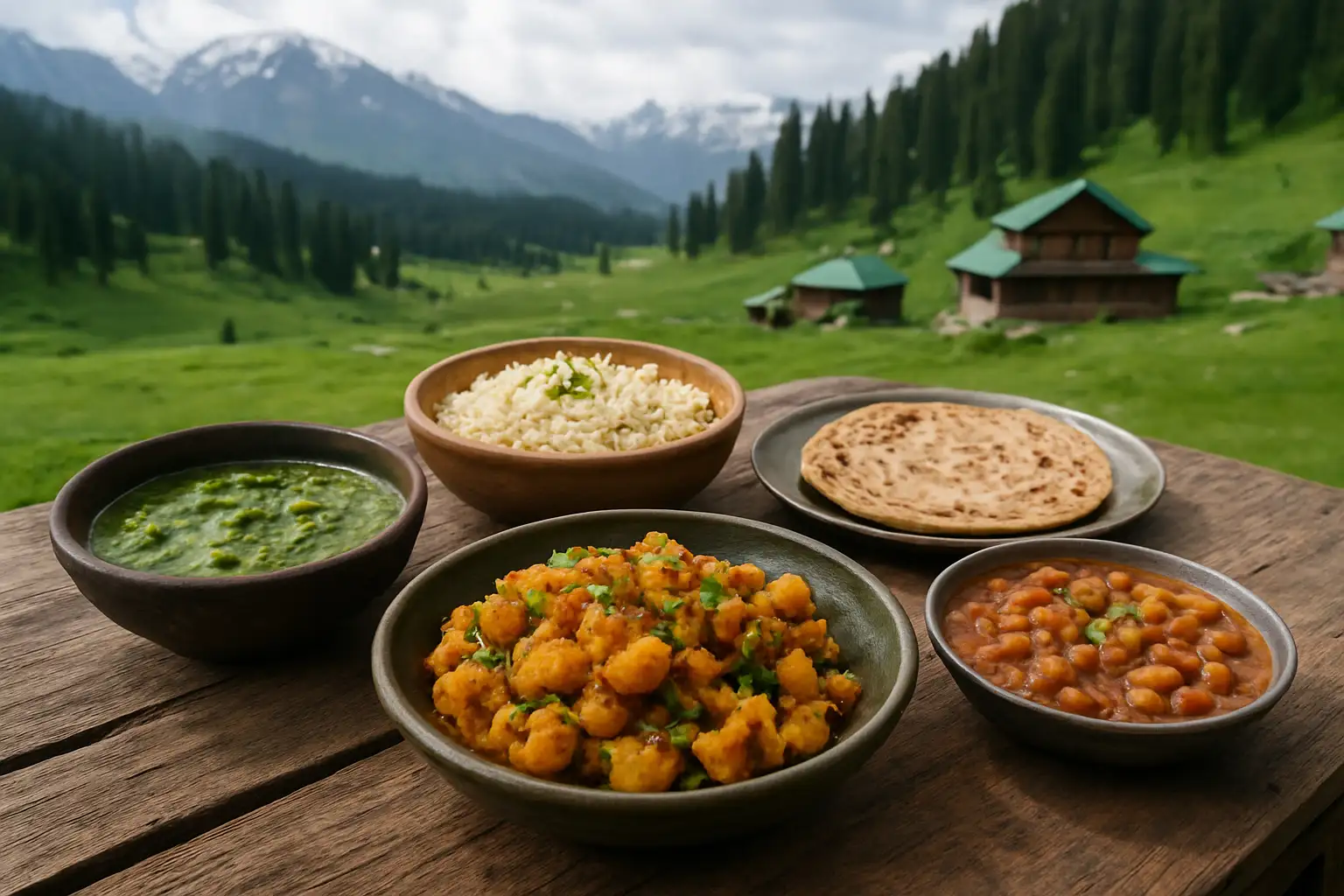Vegetarian Food in Gulmarg - YahTrip Travel Guide
