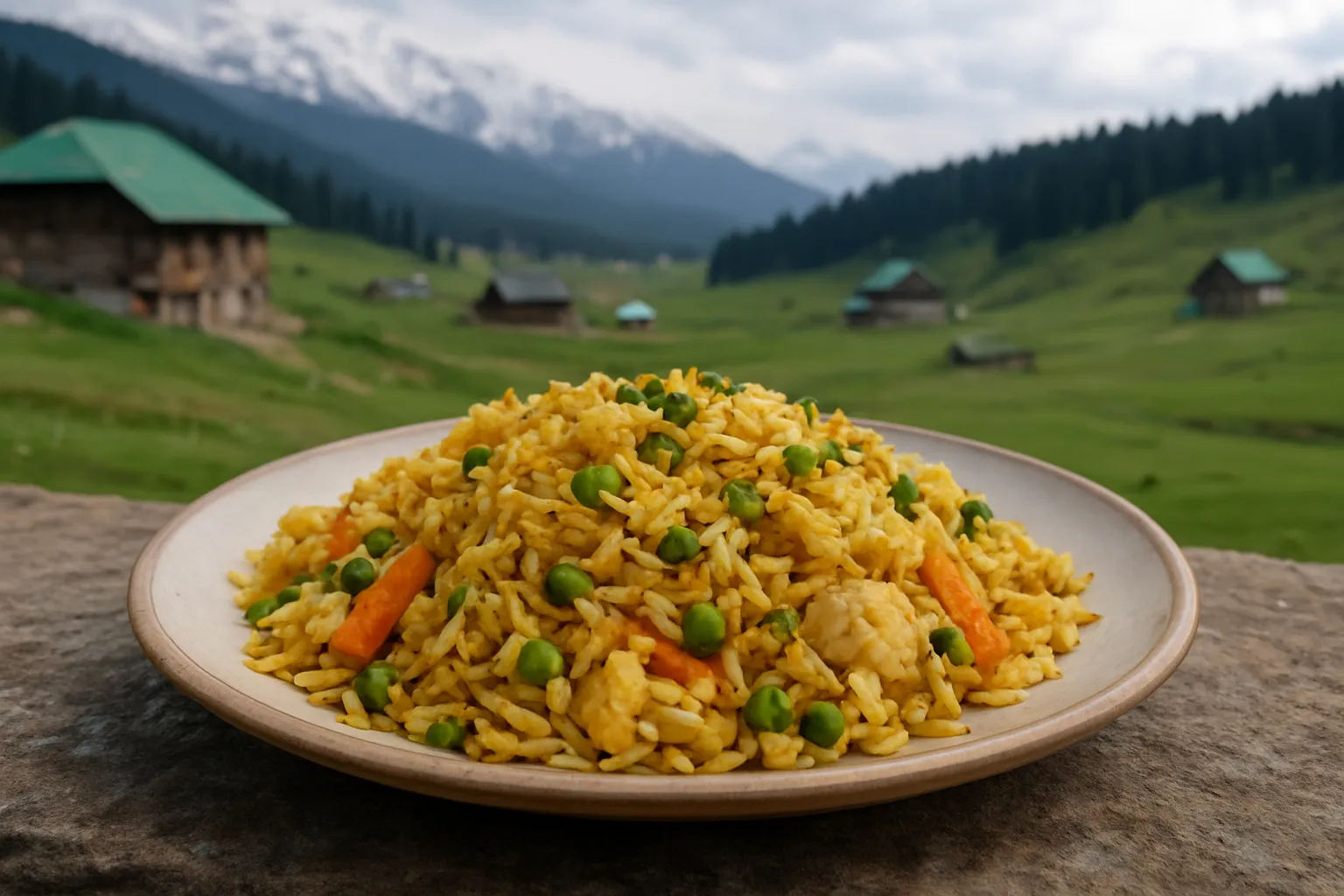 4. Vegetable Biryani - YahTrip Travel Guide