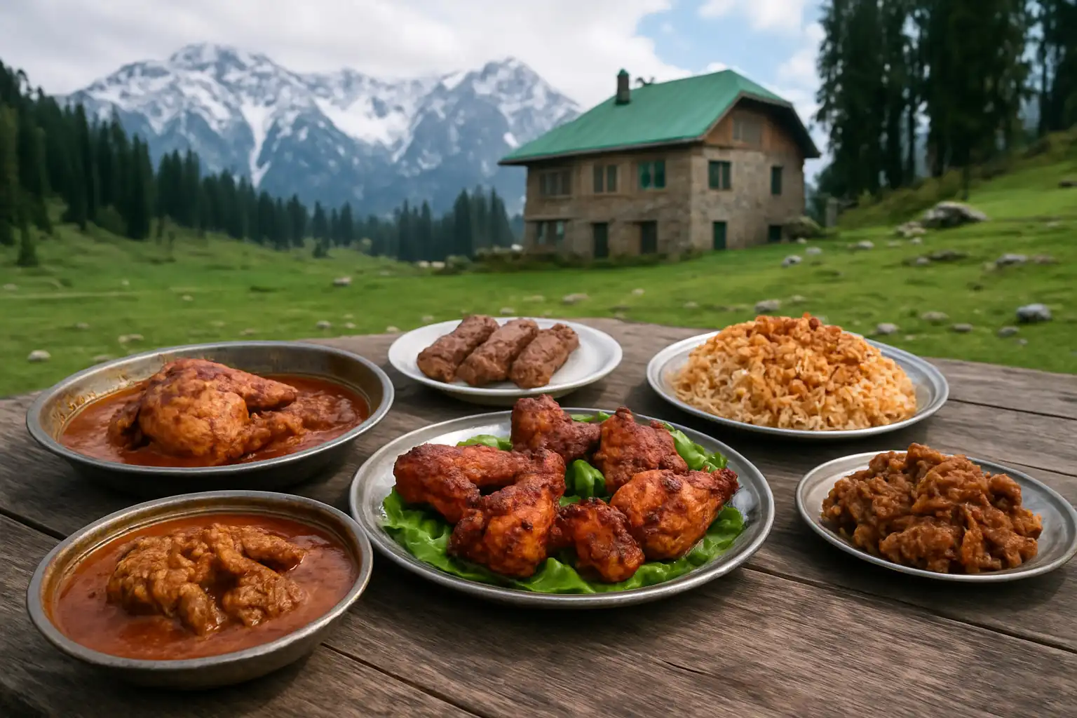 Non-Vegetarian Food in Gulmarg - YahTrip Travel Guide