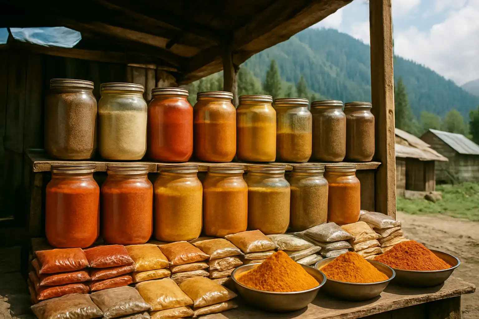 5. Local Spice Market - YahTrip Travel Guide
