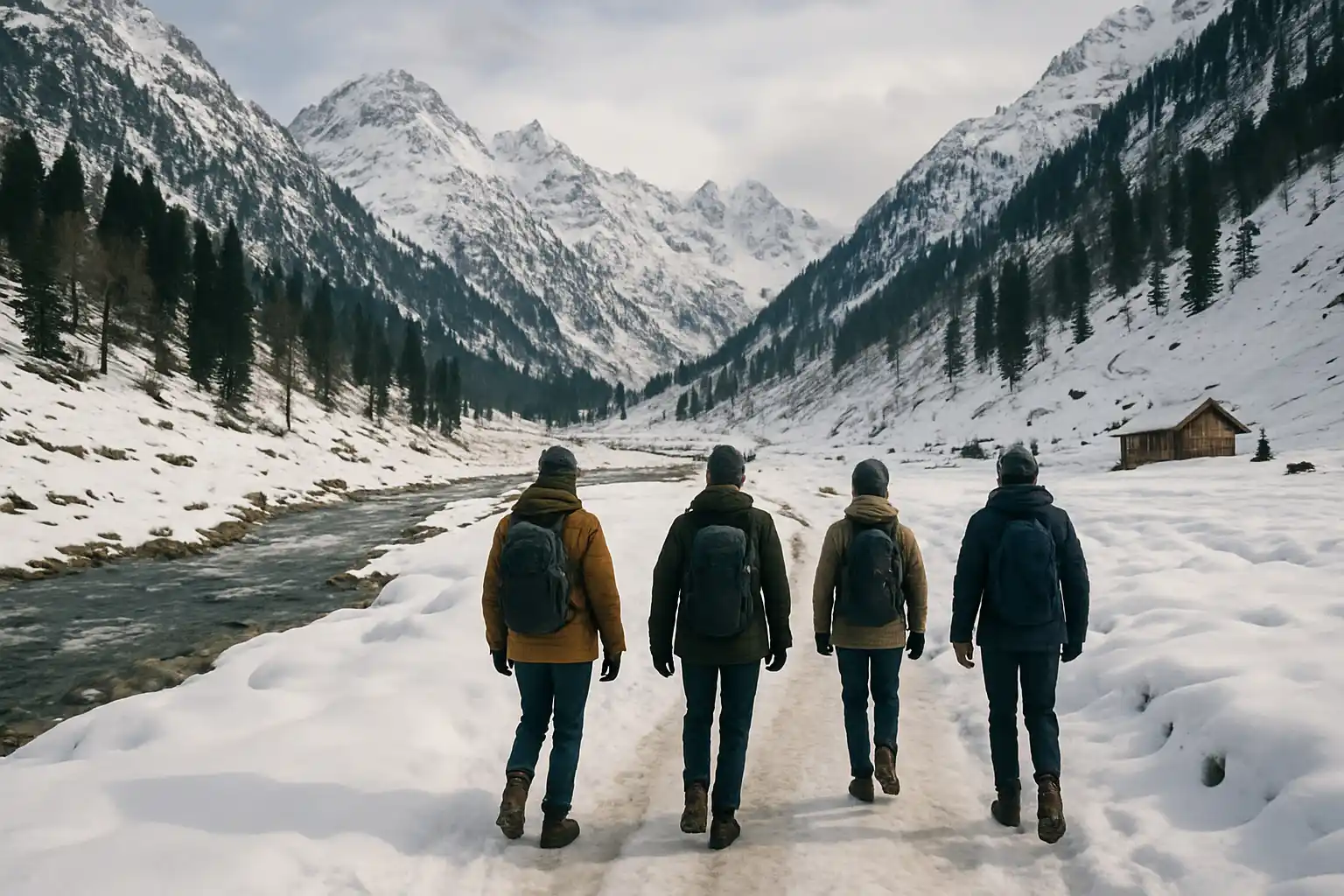 Sonamarg in Winter - YahTrip Travel Guide