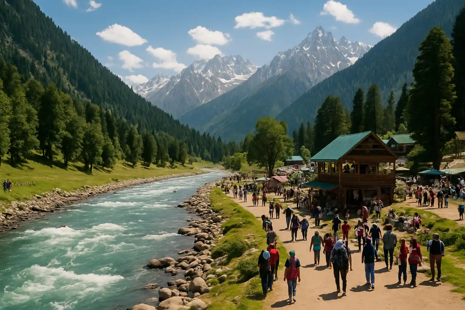 Peak Tourist Season in Sonamarg - YahTrip Travel Guide