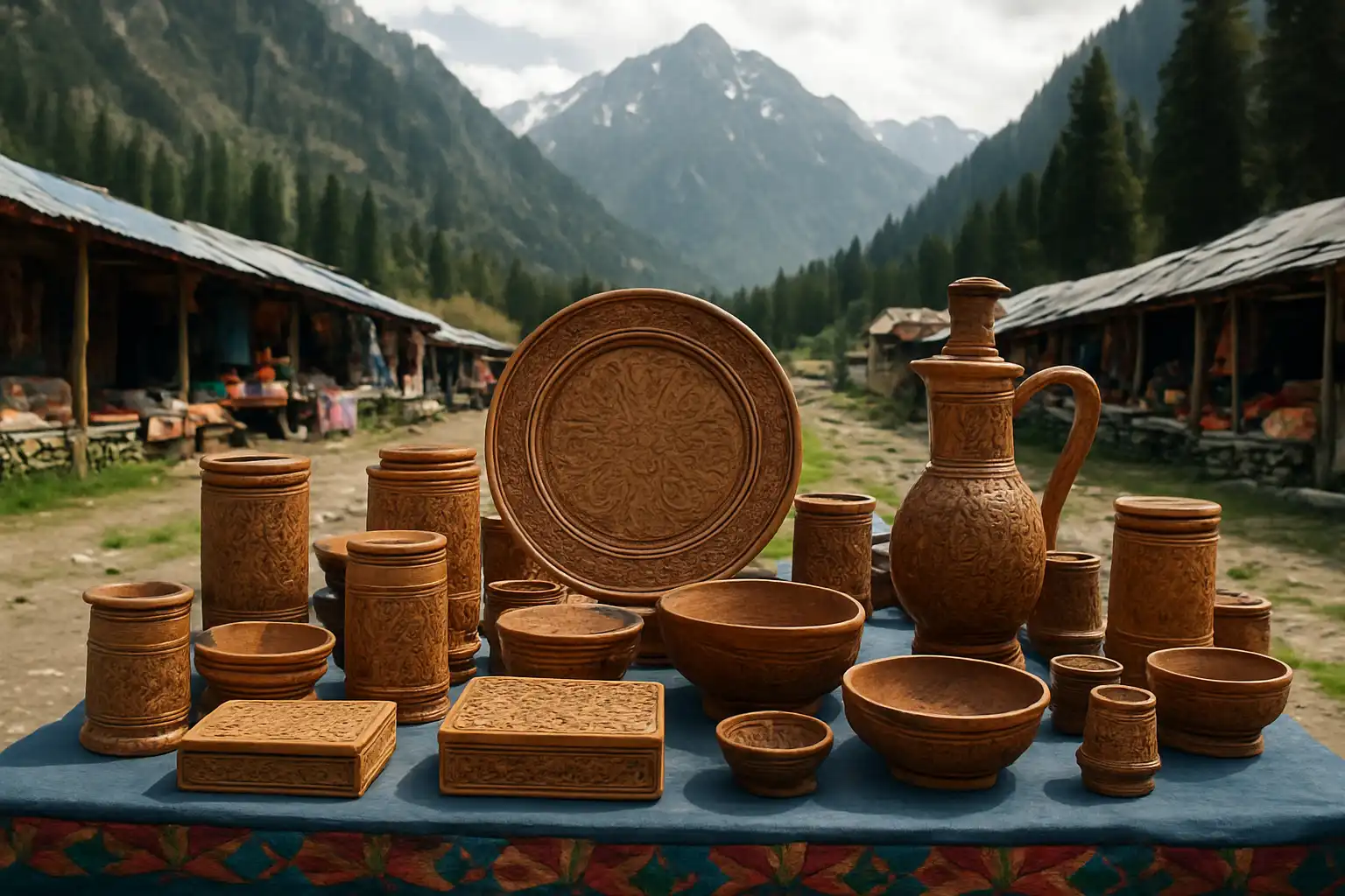 2. Handcrafted Wood Items - YahTrip Travel Guide