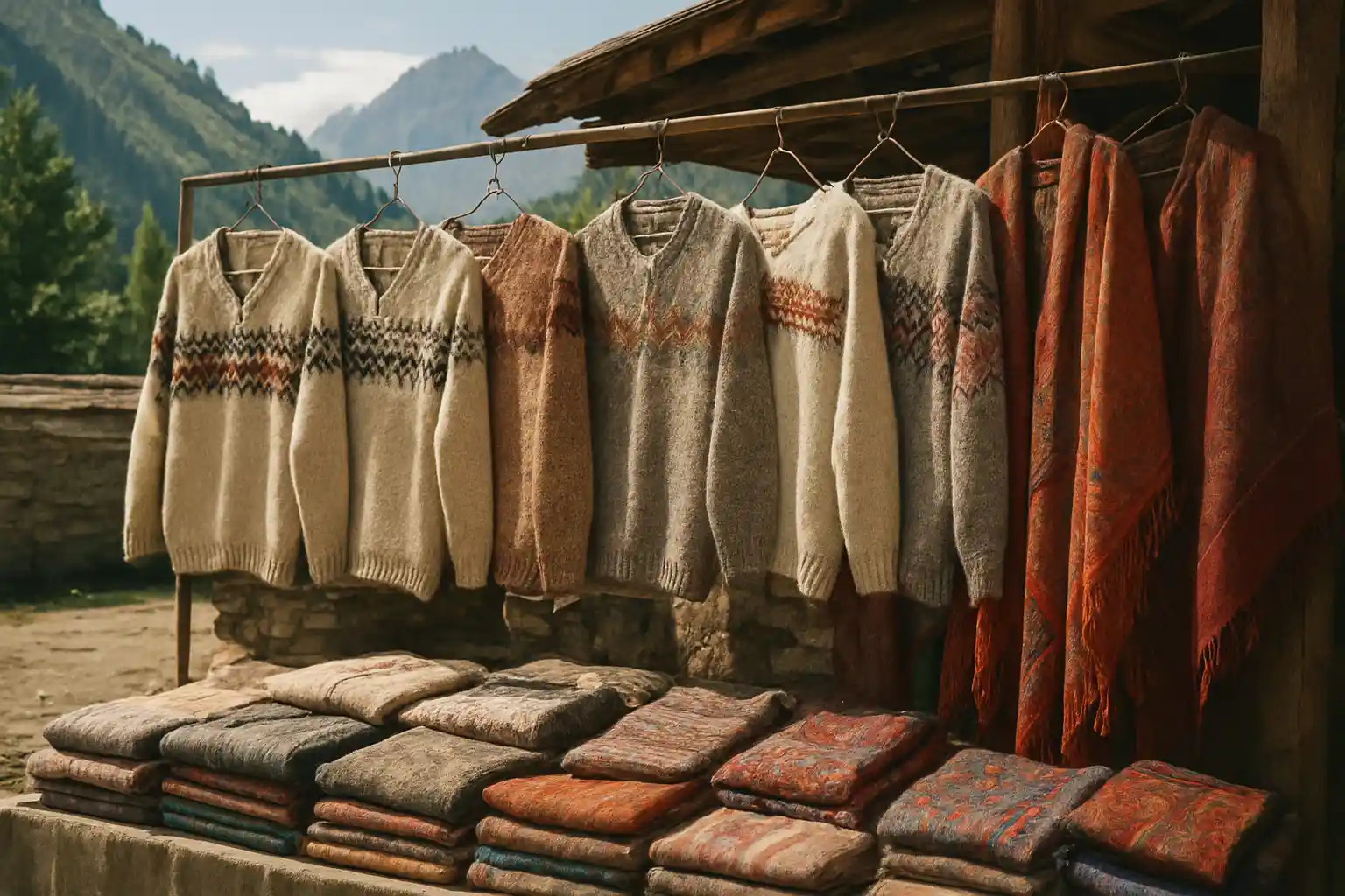5. Woolen Clothing - YahTrip Travel Guide