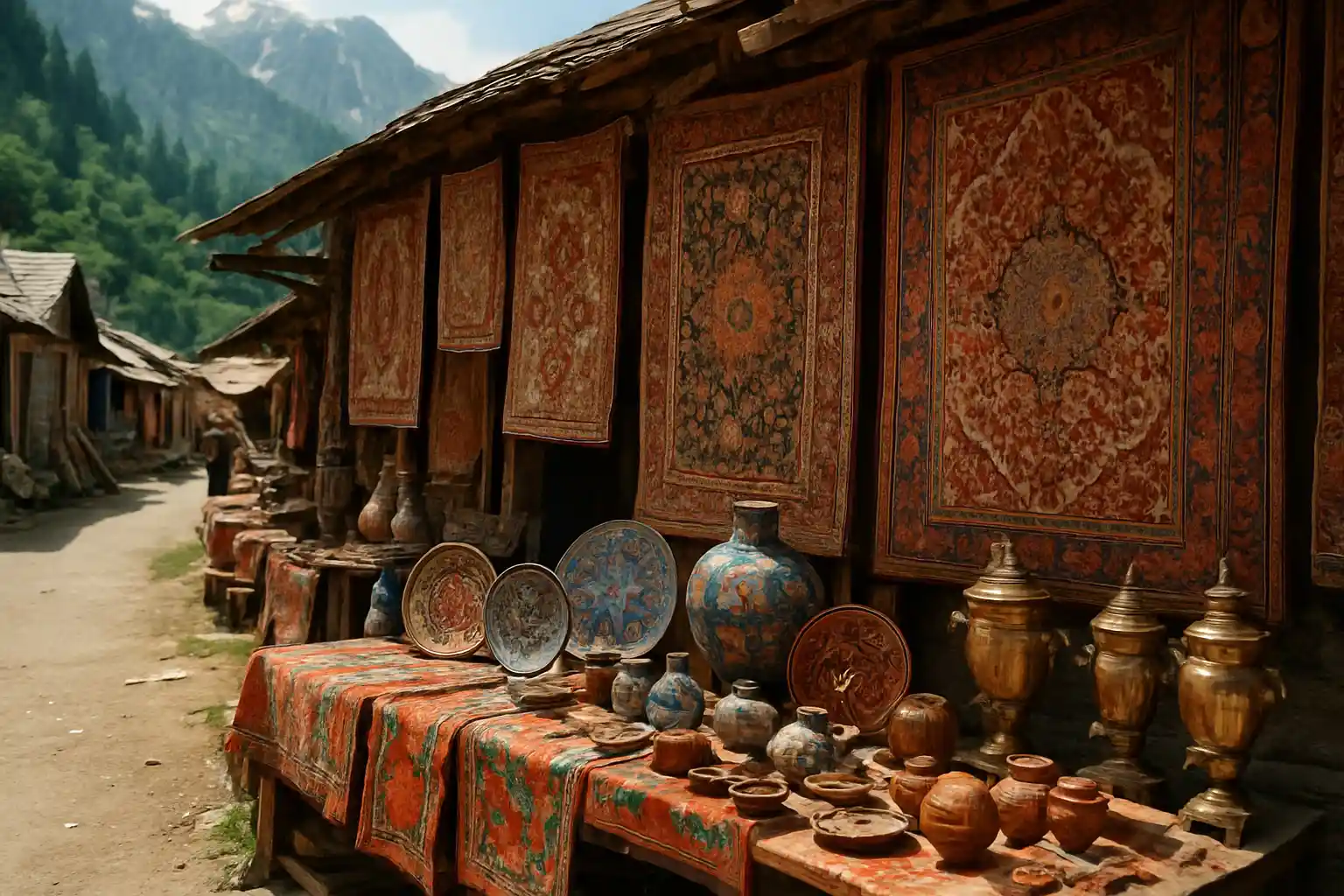 6. Kashmiri Handicrafts - YahTrip Travel Guide