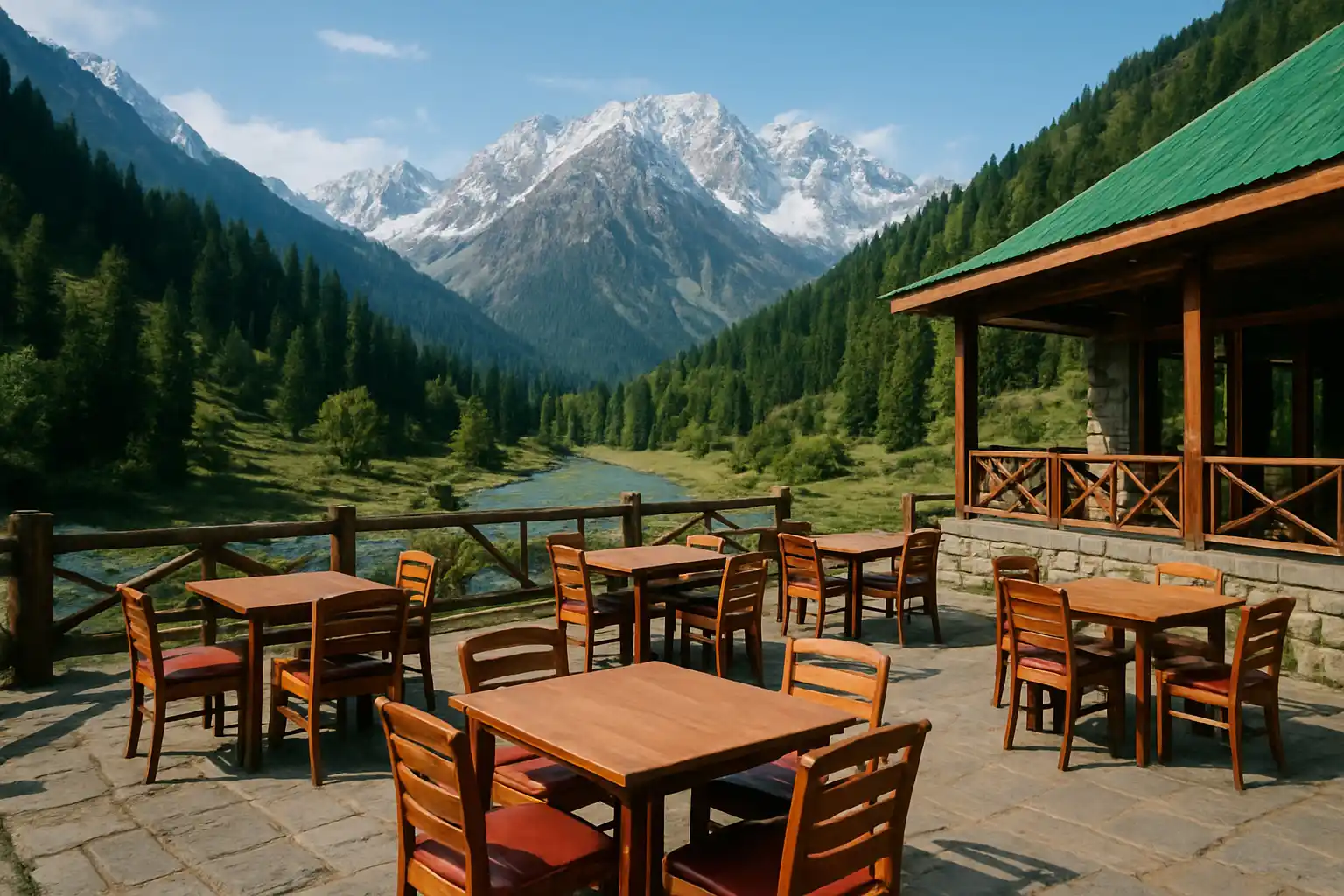 3. Glacier View Restaurant - YahTrip Travel Guide